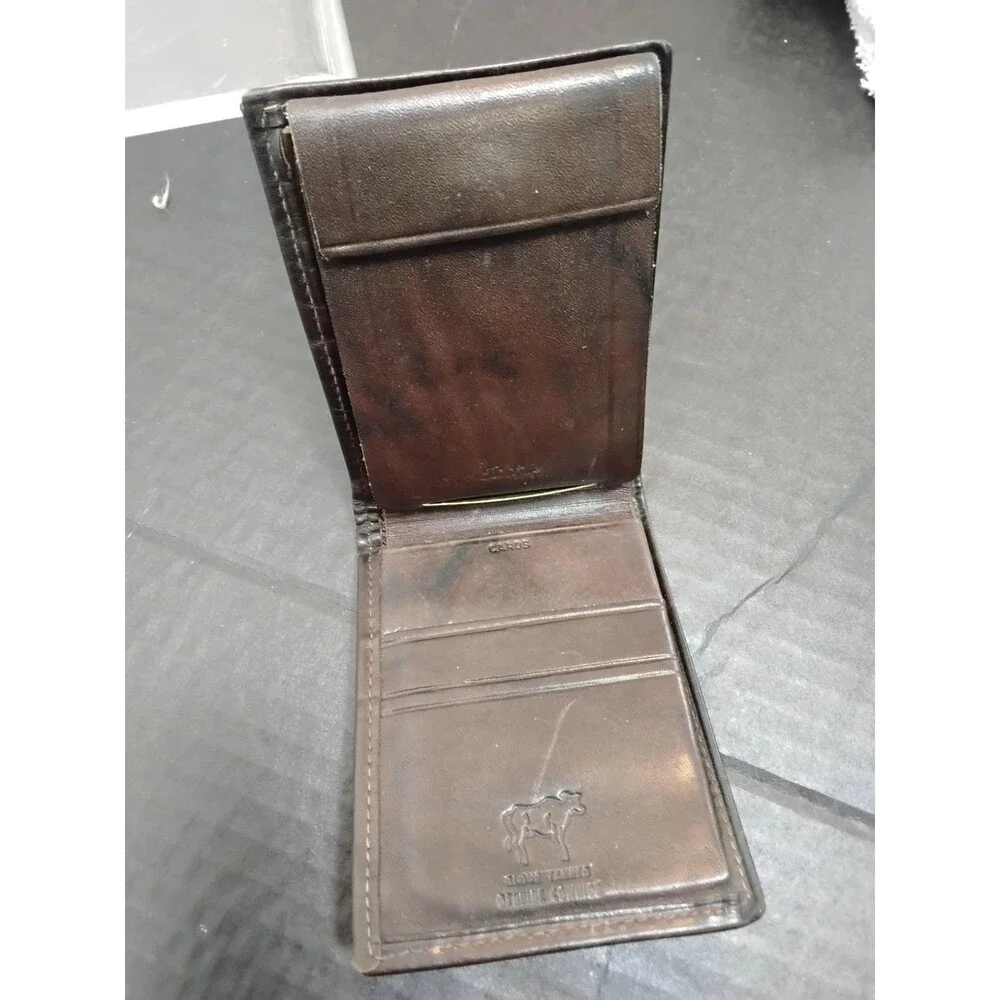 DiLido Men Vintage Glove Tanned  Leather wallet